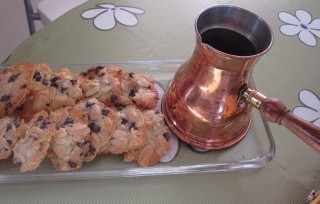 cooking in israel, almond cookies, israeli recipes
